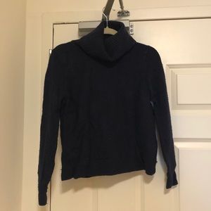 J CREW Navy Turtleneck Sweater